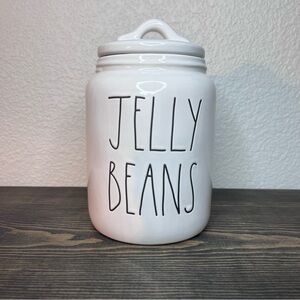 Rae Dunn Jelly Beans Baby Canister Ceramic White Spring 2017 Easter Decor